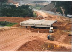 Frente de obra de infraestrutura